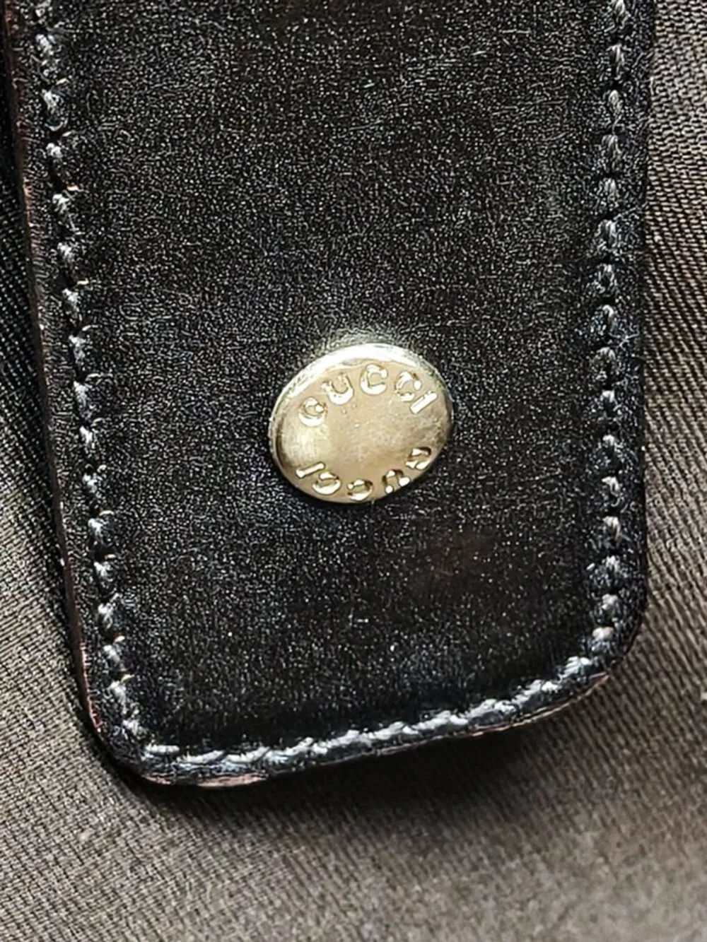 Gucci Brown GG Monogram Briefcase Handbag Top Handle